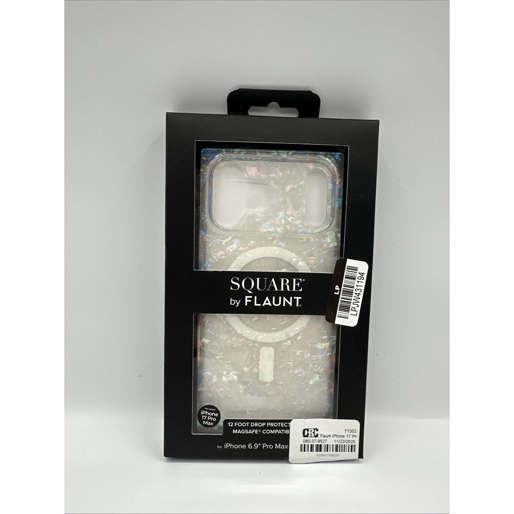 Flaunt iPhone 17 Pro MagSafe Phone Case - Opal Shell
